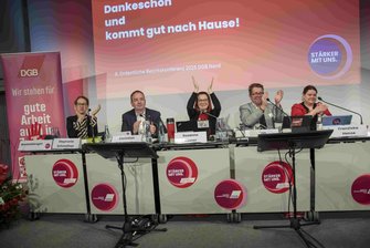 8. Ordentliche DGB-Nord Bezirkskonfernz in Lübeck 29.11.2025