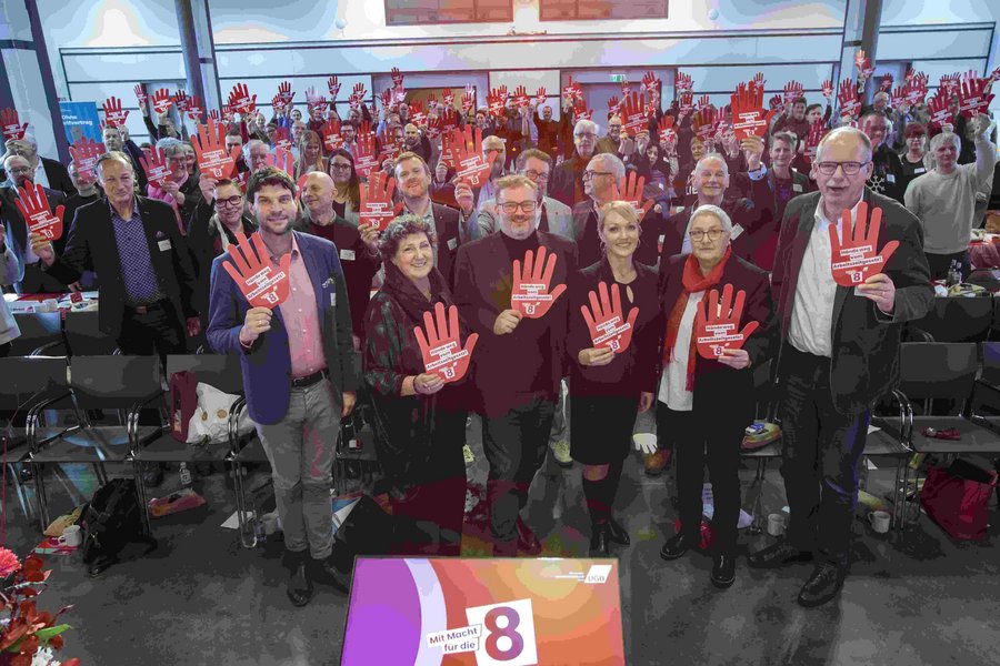 8. Ordentliche DGB-Nord Bezirkskonfernz in Lübeck 29.11.2025